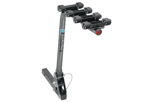 lot 1605 image: Pro Series Bike Carrier, 4 Bike, With Tilt Function, 2 inch Sq. Receiver Mount, 28. 50 x 5 x 19. 50 inch