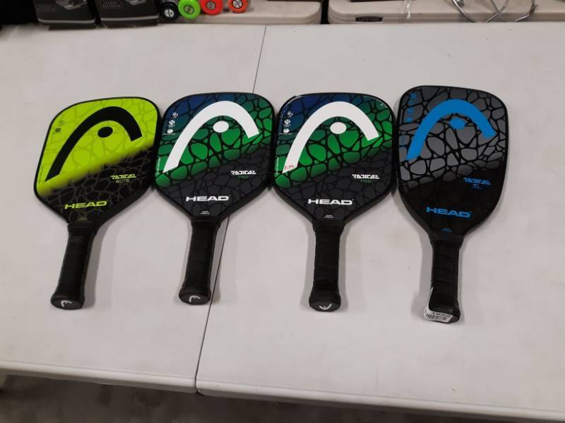 lot 1656 image: 4 Racketball Paddles