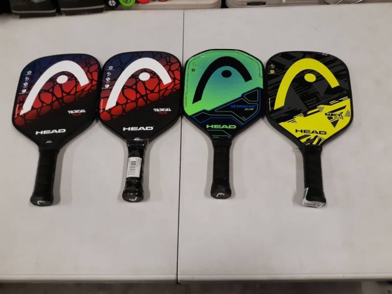 lot 1657 image: 4 Racketball Paddles