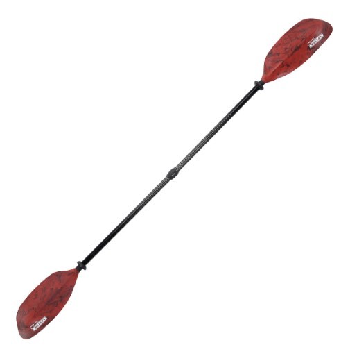lot 1681 image: Lifetime Tidal Glass Adjustable Kayak Paddle Cherry Swirl