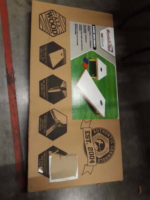 lot 1747 image: Wild Sports Cornhole Toss All Wood Construction