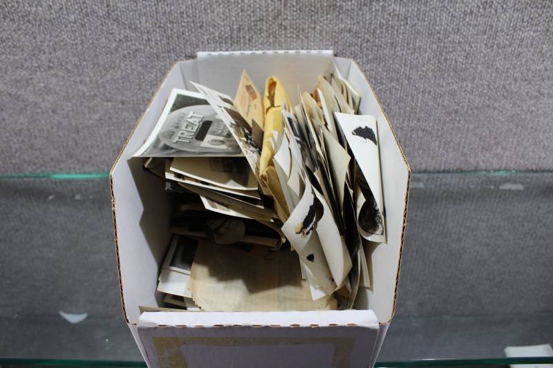 lot 2393 image: Lot of Vintage Black and White Photos and Negatives