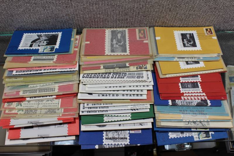 lot 2405 image: Lot of Vintage First Day Issue Stamps from 1965-68