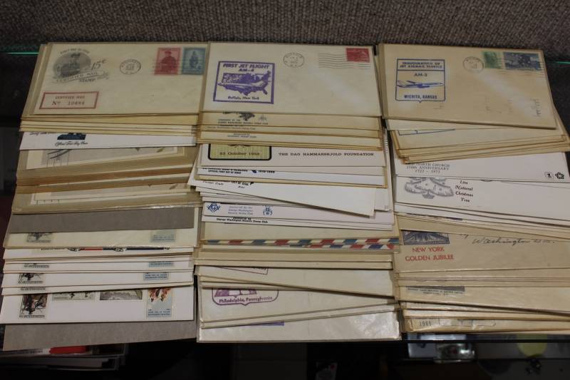 lot 2375 image: Lot of Vintage First Day Issue Stamps from 1963-76