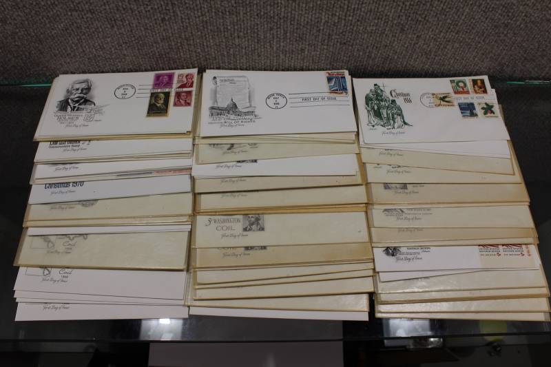 lot 2406 image: Lot of Vintage First Day Issue Stamps from 1966-70