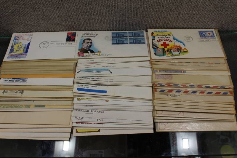 lot 2382 image: Lot of Vintage First Day Issue Stamps from 1952-66