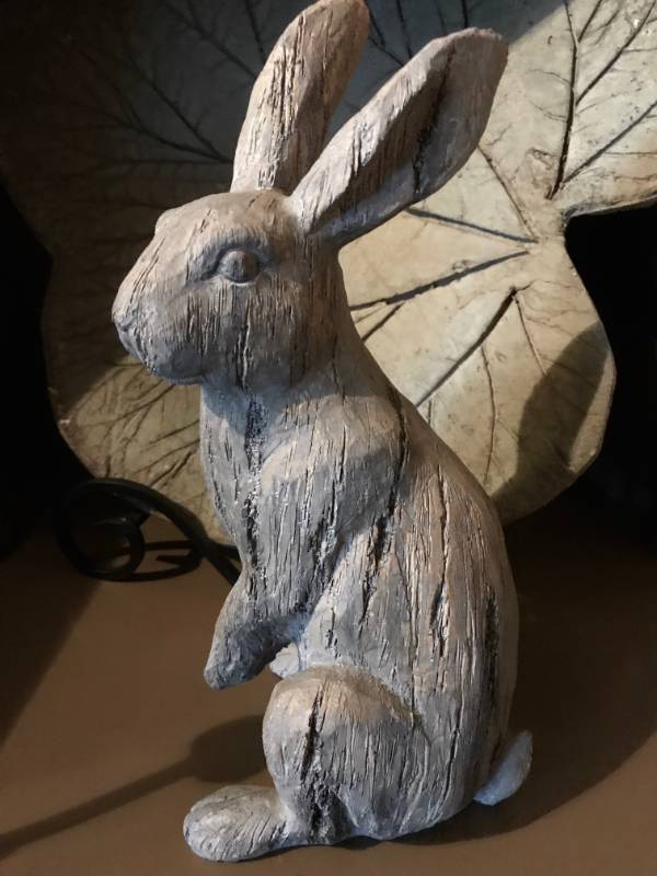 lot 1064 image: 13 Resin Rabbit Figurine