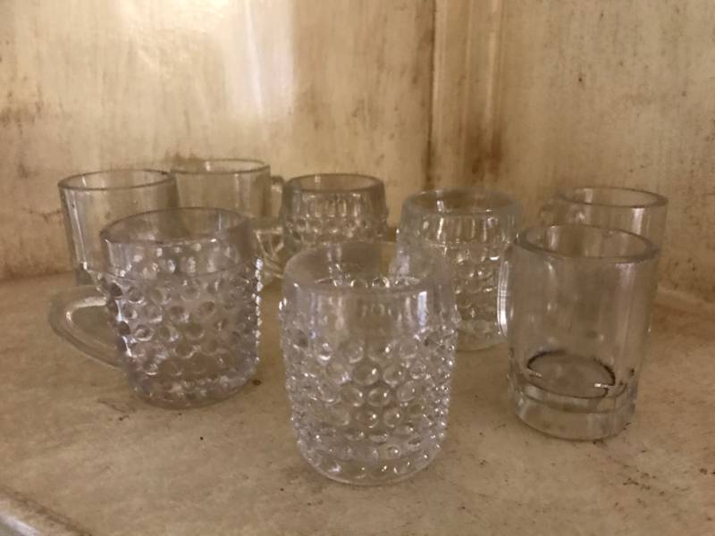 lot 1110 image: Assortment of shot glasses shaped like beer mugs