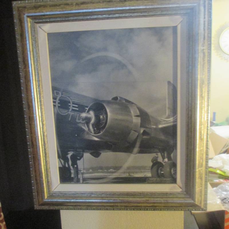 lot 19088 image: Propellers of Martin FRAMED ART