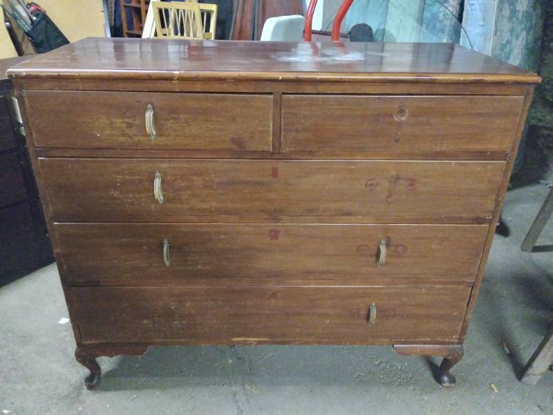 lot 5063 image: 5 Drawer Dresser for Refurb