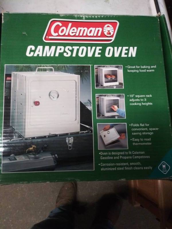 lot 5090 image: Coleman Camp Stove Oven