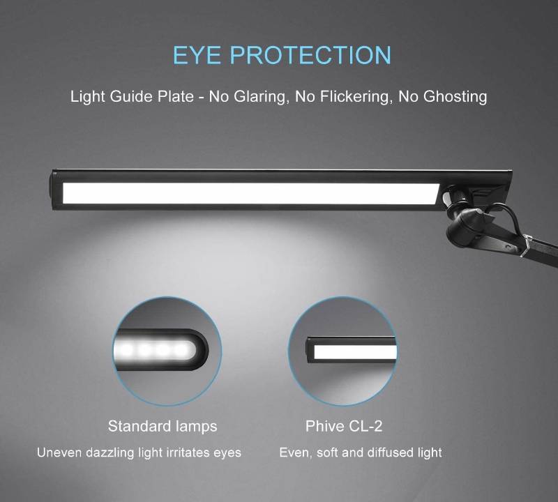 phive dimmable led desk lamp