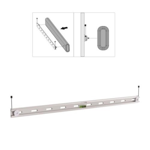 lot 16732 image: Pyle Universal Wall Mount SoundBar Stand, Sound Bar Speaker Holder