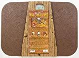 lot 16832 image: The  Original  Grill Pad 30-in L x 42-in W Fiber Cement Rectangle Textured Earth Tone Brown Grill Mat
