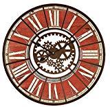 lot 16842 image: HDC International Round Gears Clock