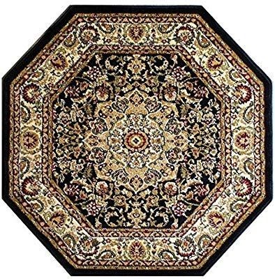 lot 17329 image: Masada Rugs Bellagio Traditional Octagon Area Rug, 8-8 oct