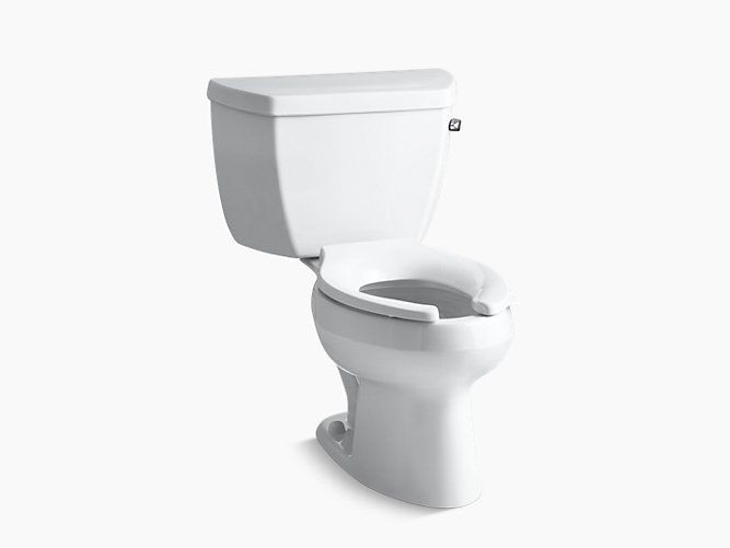 lot 17342 image: Kohler Wellworth 11GPF Toiletet Bowl, White, Tank not Included