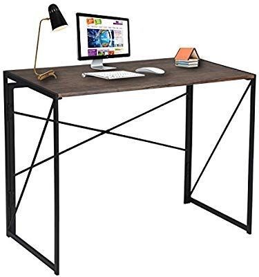 lot 17344 image: Coavas Home in House Harper Board w Metal Desk 100x50x75cm