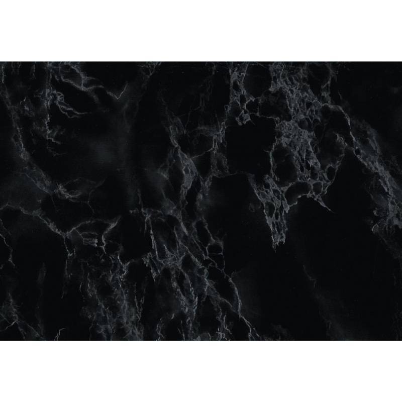lot 18145 image: d-c-fix� Like-Contact (self adhesive vinyl film) Marble Marmi Black 67.5cm x 2m 346-8027