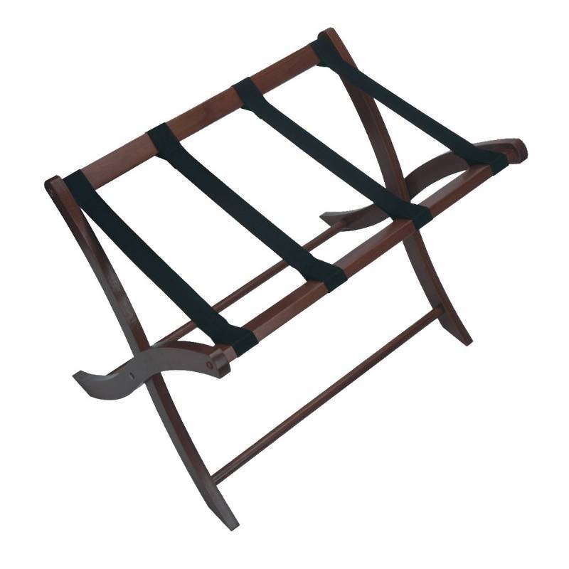 lot 18170 image: Winsome Folding Luggage Rack (Brown)