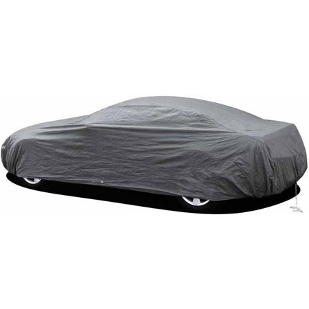 lot 18187 image: Oxgord Light Car Cover Indoor Dust Proof Fabric Protection Large - Corvette Size