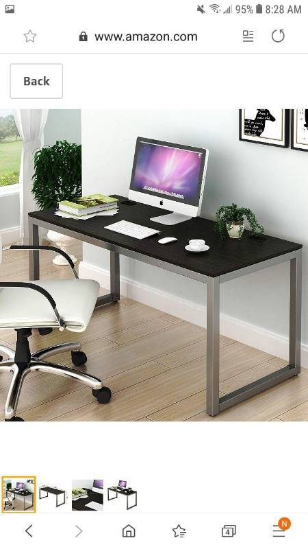 lot 18271 image: SHW Office Desk 48  NEW