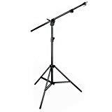 lot 16874 image: Manfrotto 420NSB 3- Section Combi- Boom Stand without Sand Bag - Replaces 3398B (Black)