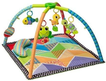 lot 16876 image: Infantino Pond Pals Twist and Fold Activity Gym and Play Mat