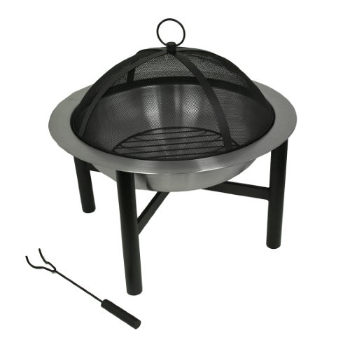 lot 16909 image: CobraCo Contemporary Round Fire Pit FBCICONT-S