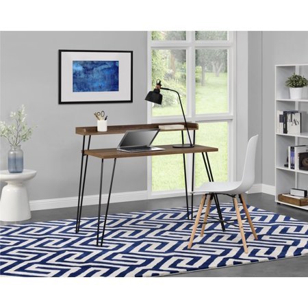lot 16914 image: Ameriwood Home Haven Retro Desk with Riser, Multiple Colors