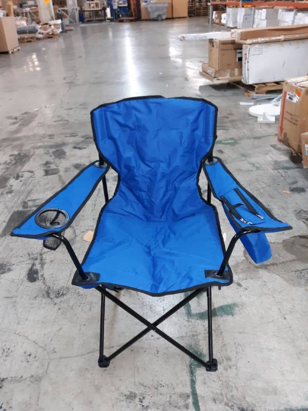lot 16931 image: Coleman Royal Blue Chair