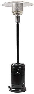 lot 17365 image: Amazonbasics Commercial Patio Heater, Stainless Steel