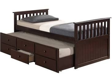 lot 17405 image: Broyhill Kids Marco Island Captains Bed wDrawer
