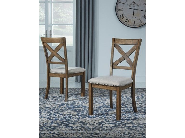 lot 17411 image: (2) Signature Ashley Design Chairs