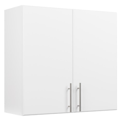 lot 17426 image: Prepac Elite 32  Tall Wall Cabinet, White, 32wx30hx12