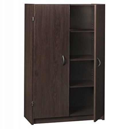 lot 17427 image: ClosetMaid 1556 Pantry Cabinet, Espresso, Factory Sealed, All Parts Included