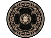 lot 18300 image: Home Dynamix Optimum Transitional Polypropylene Rug, Black