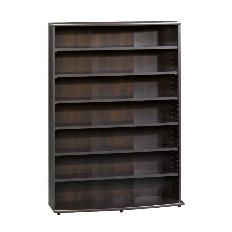 lot 18308 image: Sauder Multimedia Storage Tower - Cinnamon Cherry , Cherry