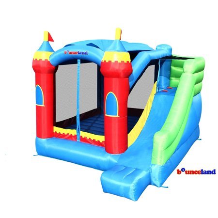 lot 18341 image: Bounceland Royal Palace Bounce House Bouncer with Slide