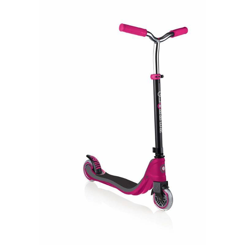 lot 17659 image: Globber 2 Wheel Adjustable Kick Scooter - PlumBlack, Purple