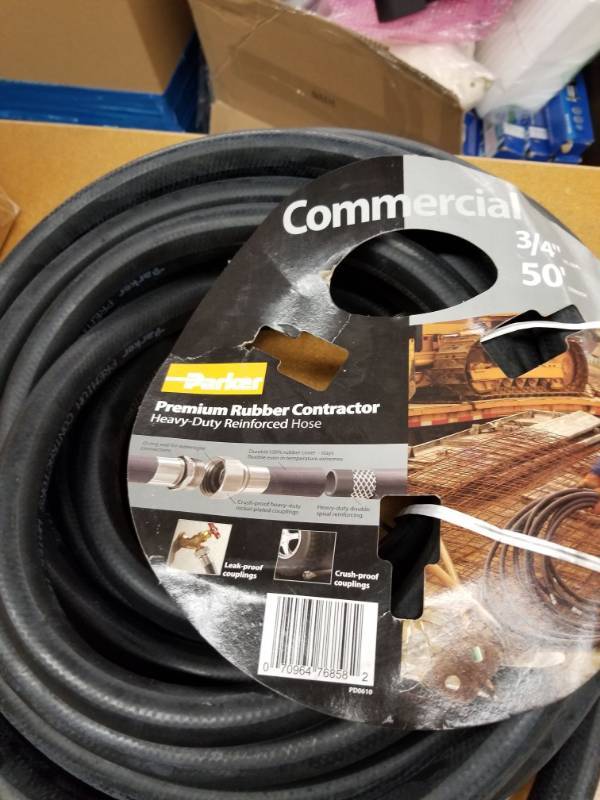 lot 17668 image: Parker Hannifin Parker Premium Contractor Garden Hose Pr3450 34-inch X 50-feet