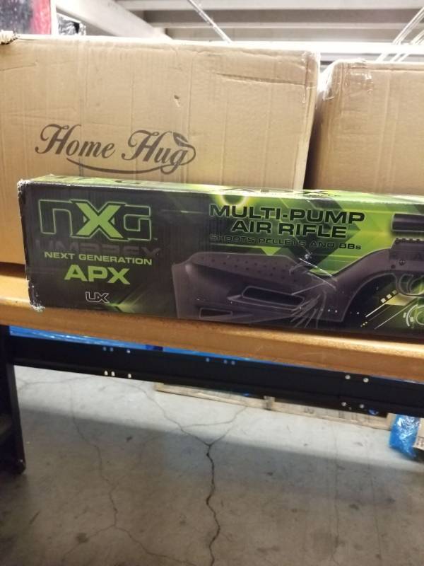 lot 17674 image: Umarex NXG APX Multi-Pump Pneumatic Youth .177 Caliber Pellet or BB Gun Air Rifle - Includes 4x15mm Scope �� �� ��