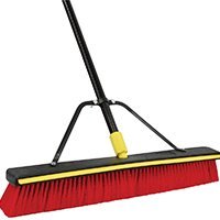 lot 17705 image: Quickie 00635SU Push Broom, Cushion-Grip Handle