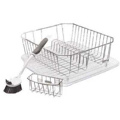lot 17709 image: Rubbermaid 4-Piece Antimicrobial Sink Set
