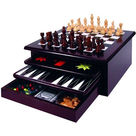 lot 17713 image: Miles Kimball Brown 15 In 1 Game Set