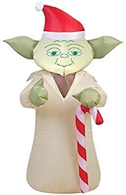 lot 17714 image: AIRBLOWN YODA WCANDYCAN ��