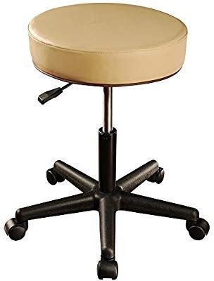 lot 17719 image: Master Massage Pneumatic Hydrolic Rolling Massage Clinical Spa Tattoo Office Swivel Stool