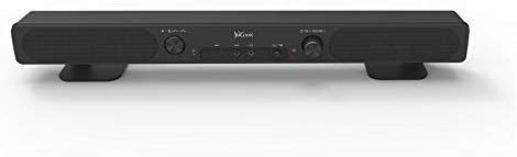lot 17751 image: iCoox Mini Soundbar, Black, New