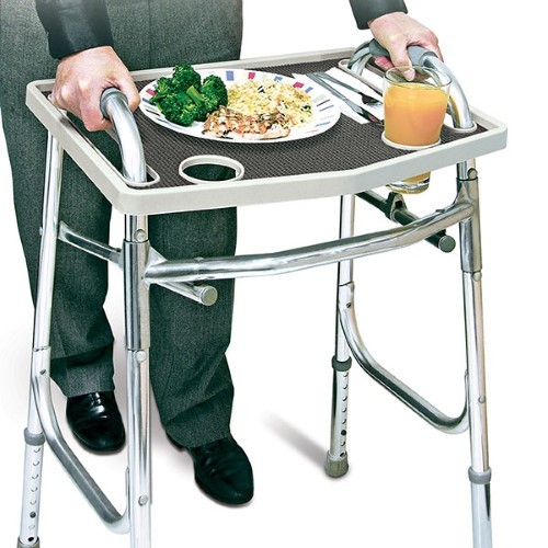 lot 17775 image: North American Health  Wellness Walker Tray With Non-Slip Grip Mat