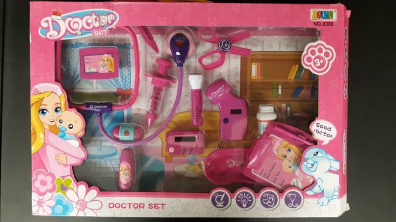 lot 17777 image: BOWA Doctor Set, Pink, New